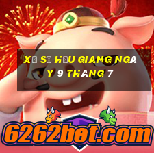 xổ số hậu giang ngày 9 tháng 7