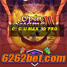 cơ cấu max 3d pro