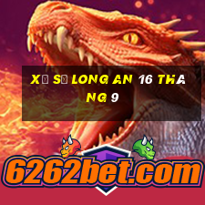 xổ số long an 16 tháng 9