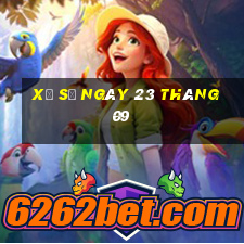 xổ số ngày 23 tháng 09