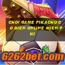 choi game pikachu co dien online mien phi