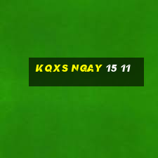 kqxs ngay 15 11