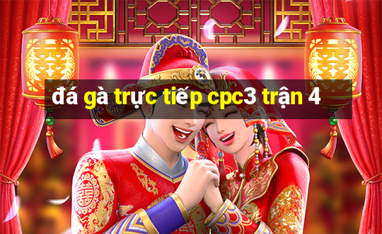 đá gà trực tiếp cpc3 trận 4