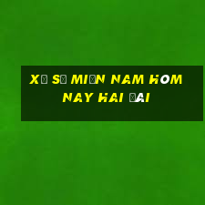 xổ số miền nam hôm nay hai đài