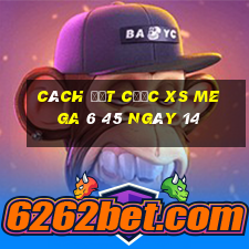 Cách đặt cược XS Mega 6 45 ngày 14