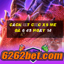 Cách đặt cược XS Mega 6 45 ngày 14