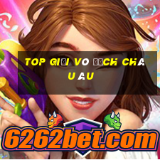 top giải vô địch châu âu