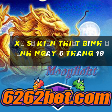 xổ số kiến thiết bình định ngày 6 tháng 10