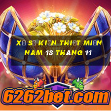 xổ số kiến thiết miền nam 18 tháng 11