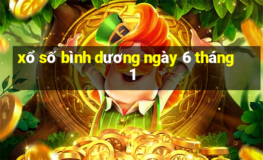 xổ số bình dương ngày 6 tháng 1