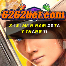 xổ số miền nam 20 tây tháng 11