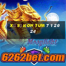 xổ số kon tum 7 1 2024