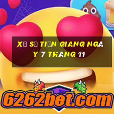 xổ số tiền giang ngày 7 tháng 11