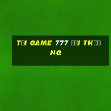 tai game 777 doi thuong