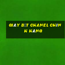 giày bệt chanel chính hãng