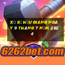 xổ số hậu giang ngày 9 tháng 7 năm 2024