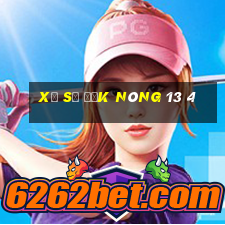 xổ số đắk nông 13 4