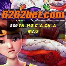 500 THẮNG CỬA CHỮA MÀU