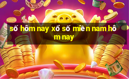 số hôm nay xổ số miền nam hôm nay