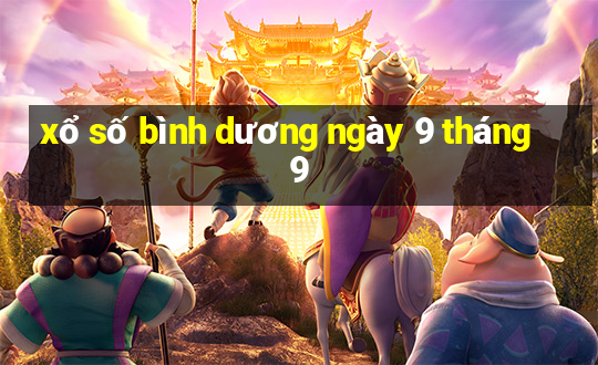 xổ số bình dương ngày 9 tháng 9