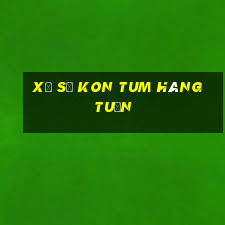 xổ số kon tum hàng tuần