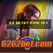 xo so tay ninh 13 1