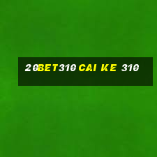 20bet310 Cai Ke 310