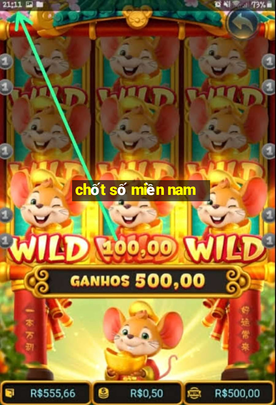 chốt số miền nam