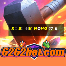 xổ số đắk nông 17 6