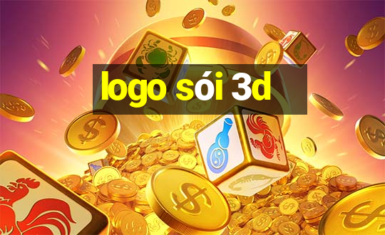 logo sói 3d