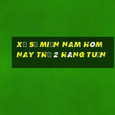 xổ số miền nam hôm nay thứ 2 hàng tuần