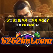 xổ số bình định ngày 20 tháng 10