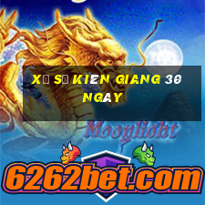 xổ số kiên giang 30 ngày