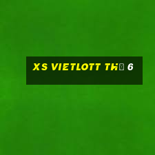 xs vietlott thứ 6