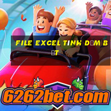 file excel tính dầm bẹt