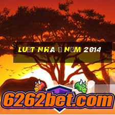 luật nhà ở năm 2014