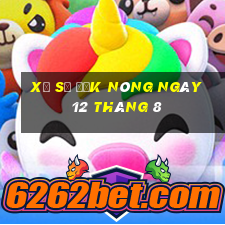 xổ số đắk nông ngày 12 tháng 8