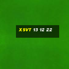 xsvt 13 12 22