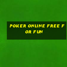 poker online free for fun