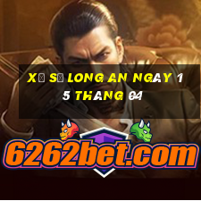 xổ số long an ngày 15 tháng 04