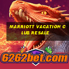 marriott vacation club resale