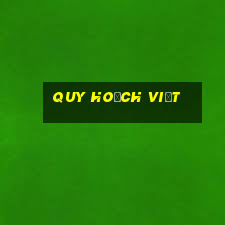 quy hoạch việt