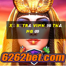 xổ số trà vinh 16 tháng 09