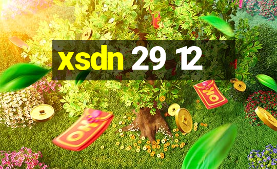 xsdn 29 12