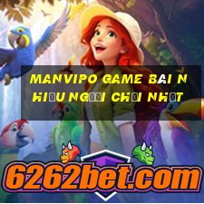 Manvipo Game Bài Nhiều Người Chơi Nhất