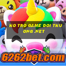 ho tro game doi thuong .net