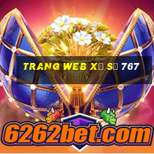 Trang web xổ số 767