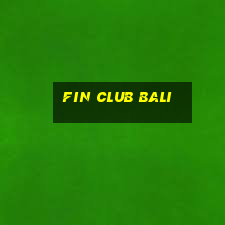 fin club bali