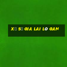 xổ số gia lai lô gan