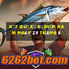 kết quả xổ số miền nam ngày 25 tháng 8